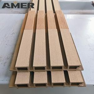 Paneles de Revestimiento Exterior Amer Wholesale, Panel de Pared Exterior de WPC Coextruido, Característica Impermeable para Compuestos de Exterior - Product Image 2