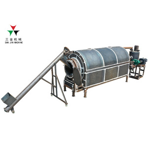 Four de carbonisation de charbon de bois de type rotatif pour déchets d'olive à vendre - Product Image 3