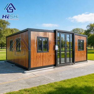 Casa Contenedor Prefabricada Expandible de 20 y 40 Pies, Fácil de Construir, con 1, 2, 3, 4 o 5 Dormitorios, Plegable, Portátil, Precio Competitivo - Product Image 1