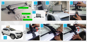 Affichage LED double face étanche en couleur pour toit de taxi, contrôle intelligent 4G WiFi pour publicité extérieure et marketing vidéo - Product Image 5