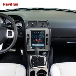 Autoradio Android portable Navihua avec GPS, lecteur multimédia DVD, nouvelle mise à niveau, autoradio Carplay pour Dodge Challenger - Product Image 1