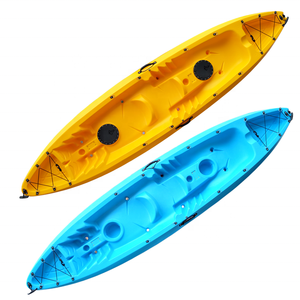 Canoa Doble Marina a Buen Precio, Kayak Oceánico para 2+1 Personas, Kayak de Pesca Rotomoldeado <span class=keywords><strong>en</strong></span> LLDPE - Product Image 1