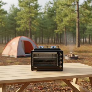 <span class=keywords><strong>Four</strong></span> à gaz <span class=keywords><strong>compact</strong></span> portable multifonctionnel avec grill pour voiture et usage extérieur GPL grande capacité - Product Image 2