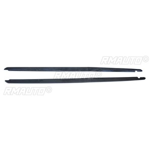 Jupes latérales de style sport noir brillant pour Honda Civic 11e génération 2022 - Accessoires automobiles - Product Image 5