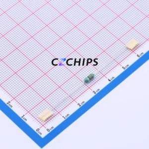 Inductor de Anillo de Color XRAL0307-330K / Componente de Orificio Pasante (THT), D2.8xL7mm 33uH 10% 120mA - Product Image 1