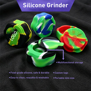 Silicone <b>Herb</b> <b>Grinder</b> Mini Portable Round Dry <b>Herb</b> <b>Grinder</b> Food Grade Safe Reusable Washable Travel Outdoor Use - Product Image 5