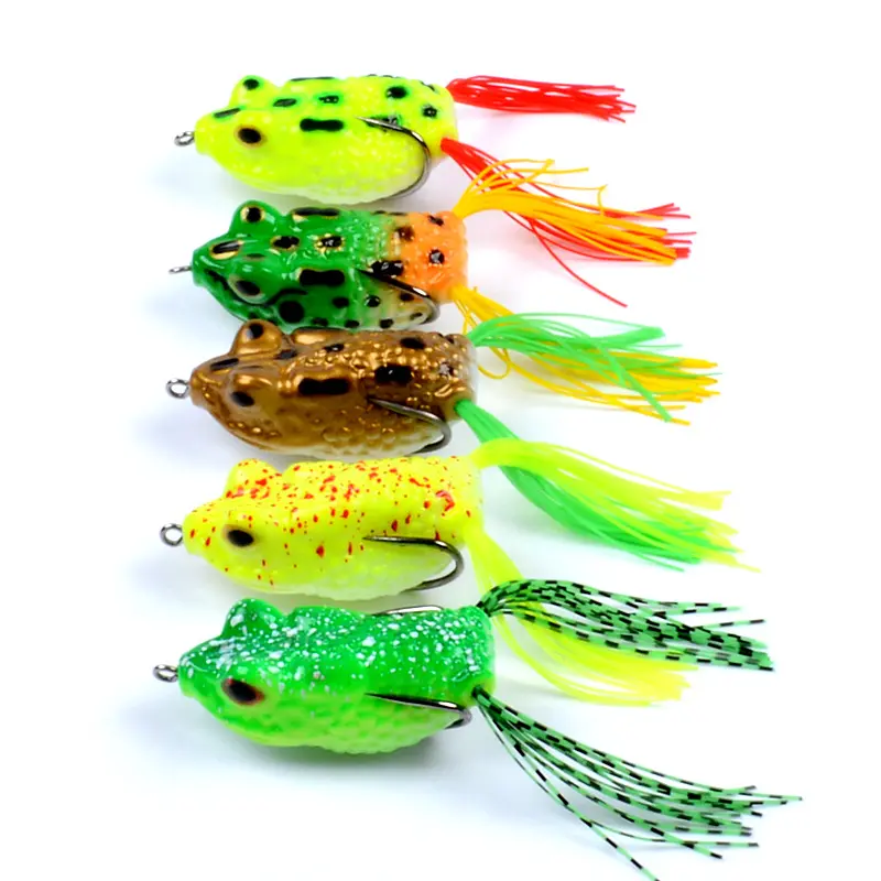 Willfishing 57mm 14g Frog Lures Wholesales Topwater Wobblers Minnow Crankbaits Lure Soft Fishing Lures