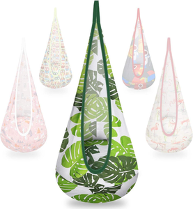 Fauteuil <span class=keywords><strong>suspendu</strong></span> moderne en forme de <span class=keywords><strong>cocon</strong></span> pour intérieur, <span class=keywords><strong>hamac</strong></span>, chaise balançoire en tissu pour enfants avec toile pour l'extérieur et les meubles de parc - Product Image 3