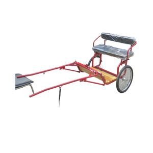 Chariot équestre à cheval professionnel en acier de style américain Sulky - Product Image 2