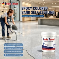 Revêtement de sol en résine époxy de haute qualité, directement de l'usine, 20 litres, gris, auto-nivelant, peinture époxy pour atelier, sol imperméable