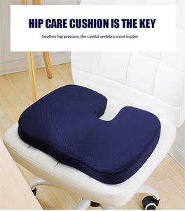 Cuscino coccige cuscino per sedia da massaggio ortopedico cuscino per auto in memory foam per ufficio supporto per cuscino in rilievo per <span class=keywords><strong>sciatica</strong></span> - Product Image 3