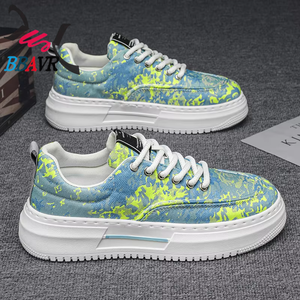 Zapatos Deportivos Casuales con Cordones, Suela Gruesa con Amortiguación de Aire, para Caminar y Skateboard - Product Image 2