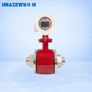 Alat Ukur Aliran Elektromagnetik untuk Cairan Korosif, Soda Kaustik (NaOH), Pelapis <span class=keywords><strong>PTFE</strong></span>/PFA, Elektroda Hastelloy/Titanium, 4-20mA - Product Image 2