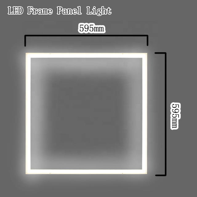 Aluminum Led Light Frame 600*600mm Frame Led Panel Light Led Frame Panel Light