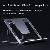 Support de téléphone portable Portable support de tablette angle et hauteur réglable support de téléphone portable bureau support de téléphone portable pliable