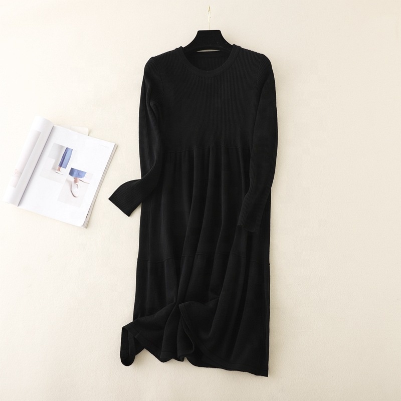 sachin and babi light blue dress Winter Crochet Sweater Dress Plus Size Spring Women Long Sleeves Turtleneck  Black Knitted Dress Lady Dresses For Winter price in Saudi Arabia | Amazon  Saudi Arabia main image 1