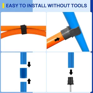 Equipo de entrenamiento para perros al aire libre, estacas de salto para entrenamiento de ejercicio para perros, equipo de agilidad para perros deportivos, suministros para mascotas - Product Image 4