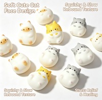 Mainan Squishy Kucing Anjing Babi yang Lucu, Lembut, dan Lambat Mengembang, Pereda Stres, Mainan Fidget, Hadiah Sensorik untuk Anak-anak, PU