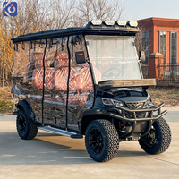 Voitures de golf personnalisées CAMP à 6 places avec batteries au lithium, buggy pas cher pour le tourisme