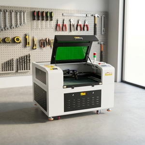 Macchina per incisione laser TZ-7050 100W con raffreddamento ad acqua, controllo Ruida, Leadshine, per acrilico, legno, pietra, gomma, LAS - Product Image 1