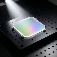 HC Optics 1064nm-56 °    Placa Polarizadora de Sílice Fundida, Divisor de Haz para Equipos Láser Industriales, Experimentos Ópticos