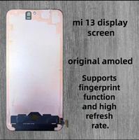 Écrans LCD de téléphone portable Amoled 100% originaux pour Xiaomi 13, écran tactile pour Xiaomi Mi 13, panneau d'affichage avec cadre