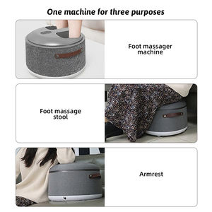 Hochwertige, heiß begehrte, kabellose elektrische Ganzkörper-Vibrations- und Heiz-Spa-Dampfmaschine mit Fußmassagefunktion - Product Image 3