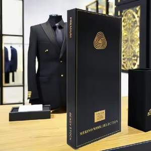 Mới Nhất Cao Cấp 100% Worsted Merino Len Suiting Vải Ý Phong Cách Cho Người Đàn Ông Của Phù Hợp Với Cuốn Sách Mẫu Với 60 Các Loại Vải - Product Image 2