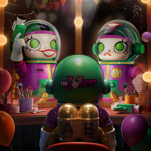 Figurine de collection MART MEGA SPACE MOLLY 1000% JOKER en PVC et ABS, édition limitée, thème cinéma et télévision, 700 mm, 12+, objet de collection - Product Image 3