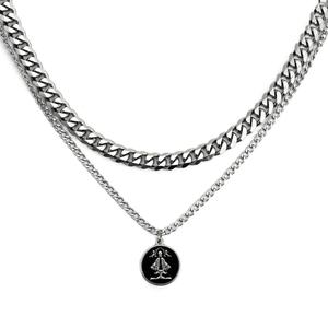 Cadena Cubana Miami Chapada en Oro para Mujer, Nuevo Diseño de Cadena para Hombre, Venta Directa de Fábrica, Joyería de Acero Inoxidable - Product Image 4