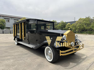 รถพ่วง 4 ล้อ รุ่นขายดีที่สุด รถโบราณ สำหรับการขนส่งพิเศษ รถศพ - Product Image 3