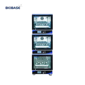 BIOBASE China Incubadora vibratória de 5 polegadas com tela sensível ao toque Controlador PID 80L Empilhados Grande Incubadora vibratória para laboratório