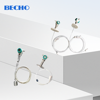 Kabelgebundener magnetostriktiver Füllstandsensor mit hoher Genauigkeit von ±1 mm für korrosive Chemikalienbehälter und Abwasserbehandlung