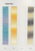 Fil de laine pour tricot fantaisie 15 pièces dégradé cheveux longs Mohair segment teint 43% Nylon 38% acrylique