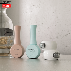 Muestras gratis, botella de esmalte de uñas de Gel UV de 10ml, logotipo personalizado, embalaje cosmético, botella de vidrio para esmalte de uñas - Product Image 5