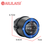 Phare antibrouillard de projecteur 2 pouces à double faisceau Bi-LED 6000K, universel, pour modification de phares antibrouillard/de conduite laser pour camion et voiture