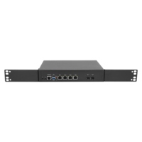 N100 N305 9.5 pouces Mini routeur monté en rack 4x2.5G LAN 4x SFP + 10G Ports Firewall VPN 1U Routeur monté en rack Port étendu PC
