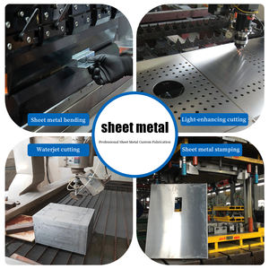 Dịch vụ gia công kim loại tấm theo yêu cầu, thép không gỉ, nhôm, cắt <span class=keywords><strong>laser</strong></span>, uốn, OEM/ODM, đạt chứng nhận ISO 9001, số lượng đặt hàng tối thiểu thấp - Product Image 4