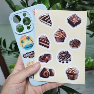 Hoja de Adhesivos de Tela con Diseño de Ojo de 32 mm, Adhesivos Epoxi 3D Transparentes para iPhone - Product Image 6