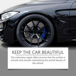 Stylo de réparation des rayures de roue de voiture noire, outil de nettoyage de décontamination des rayures de peinture de voiture - Product Image 3