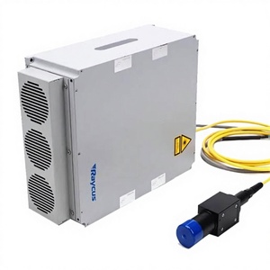 แหล่งกำเนิดเลเซอร์ไฟเบอร์ 50W 100W สำหรับการมาร์กกิ้ง ใช้งานง่าย 100W QB พร้อมระบบระบายความร้อนด้วยอากาศ สภาพใหม่ - Product Image 3