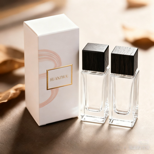 Sang Trọng Vuông 50Ml Nặng Cơ Sở Thủy Tinh Rõ Ràng Chai Nước Hoa Thủy Tinh Rỗng Hương Thơm Nước Hoa Phun Chai - Product Image 1