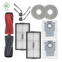 La brosse principale la brosse latérale le filtre la patin de vadrouille pour Dreame X20 Pro Plus pièces de rechange