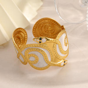 Snake Design Gold Plated <b>Bracelet</b> <b>Adjustable</b> Women's Jewelry Fashion Charm <b>Bracelet</b> - Product Image 4