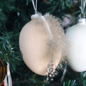 2025 New Arrival Xmas Tree Ornament Christmas Glass <b>Ball</b> Bauble Set Hanging Decoration - Product Image 5