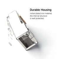 Câble Ethernet en gros Connecteur RJ45 RG45 Cat 5e 6 Connecteur mâle 8p