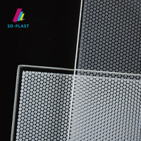 Service de découpe sur mesure de panneaux guides de lumière LED flexibles en acrylique PMMA de 3 mm à 10 mm