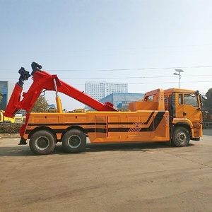 Camion de dépannage intégré 6x4 de 20 tonnes, un camion pour un véhicule, pour le sauvetage routier en cas de panne, fourni directement par l'usine - Product Image 1