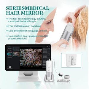 Máquina de Análisis Capilar Bit T5 de Nuevo Estilo, Analizador de Folículos Pilosos, Almacenamiento en la Nube de Datos, 3 Modos de Informe, Vista Previa en Tiempo Real, Cabello Gris - Product Image 6