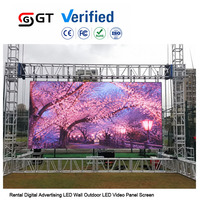 Pantalla LED de 500x500mm P3.91 con Unión sin Costuras, Instalación Colgante, Servicio Postventa, Alquiler para Bodas, Fondo de Video Wall